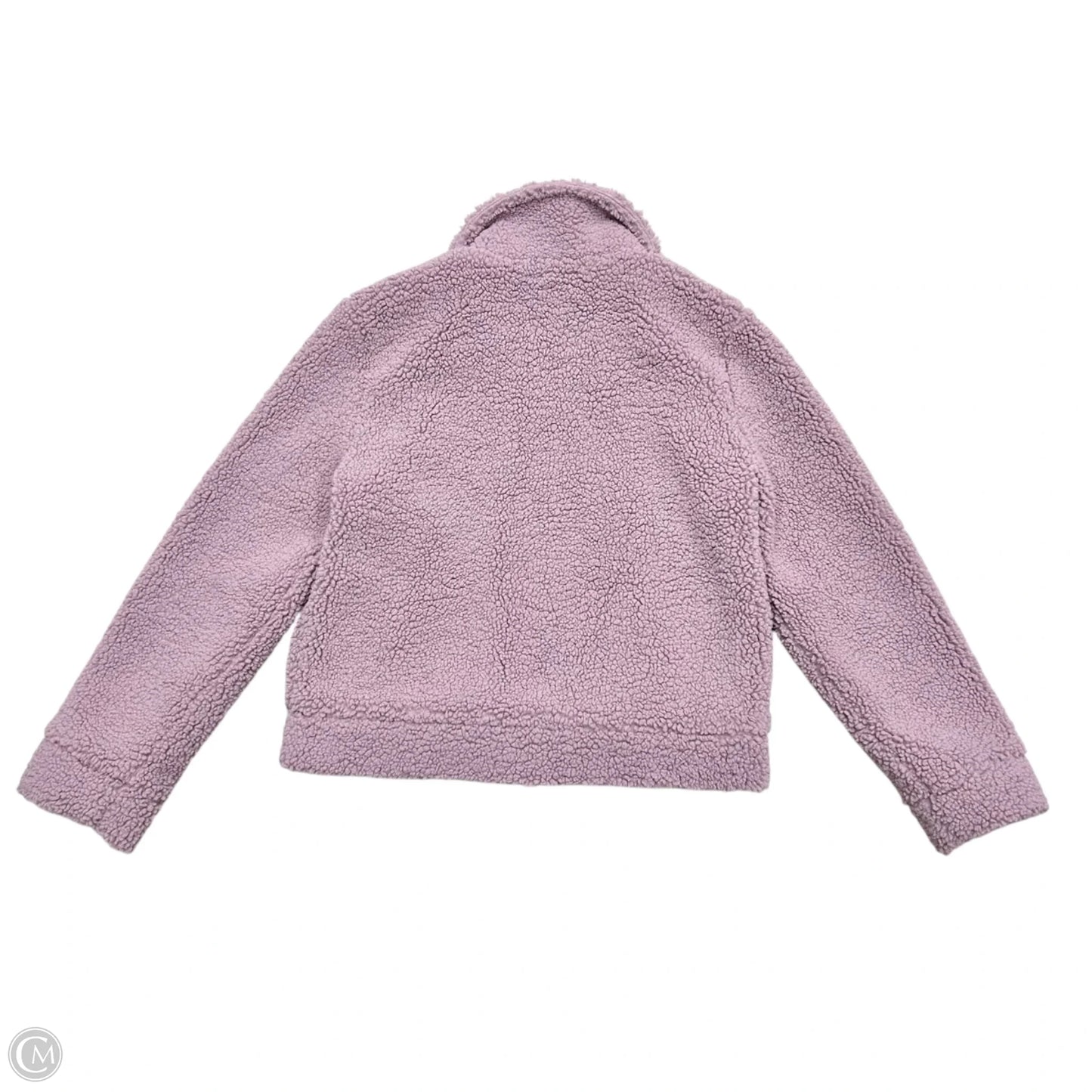Jacket Faux Fur & Sherpa By Steve Madden In Purple, Size: M