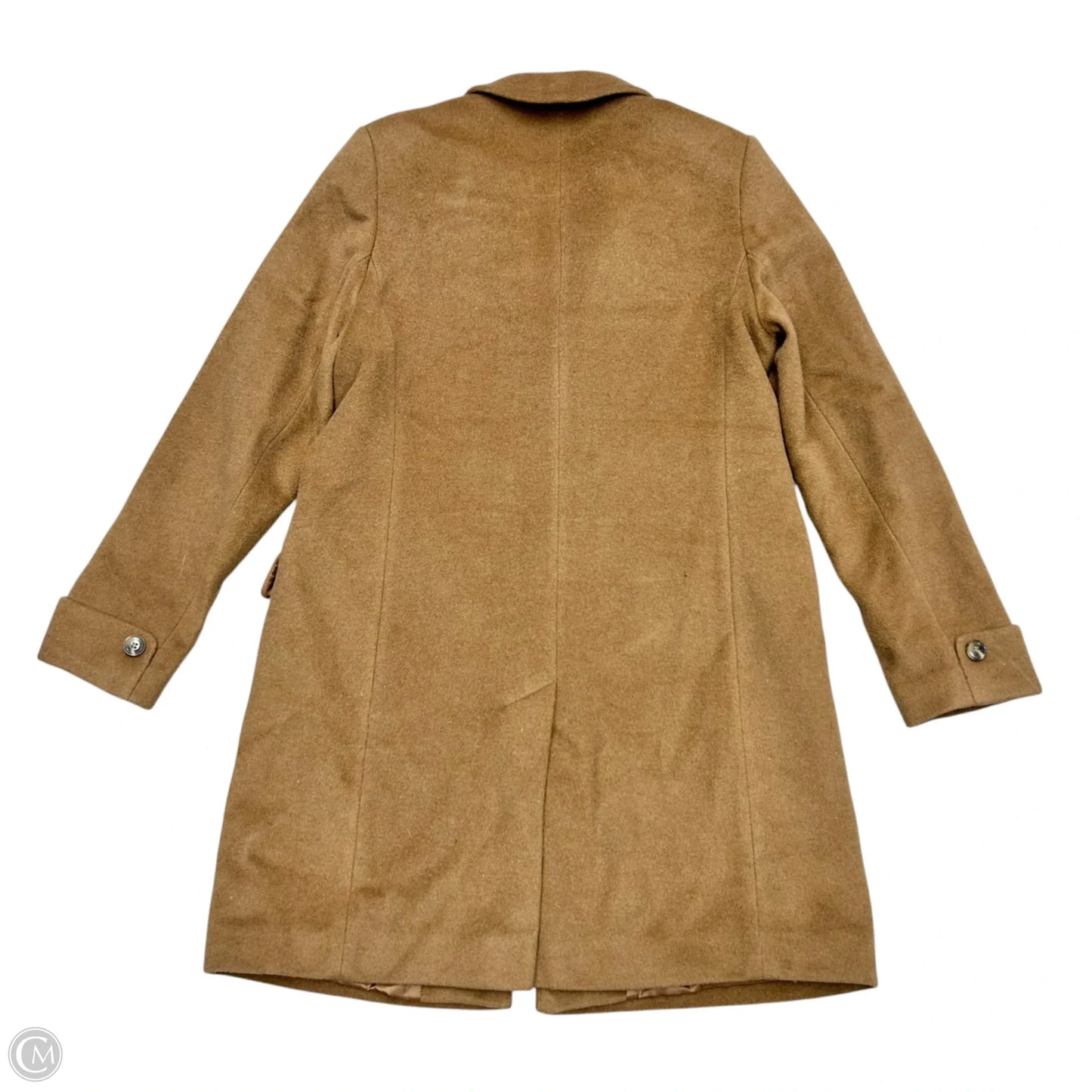 Coat Peacoat By Lauren By Ralph Lauren In Tan, Size: L