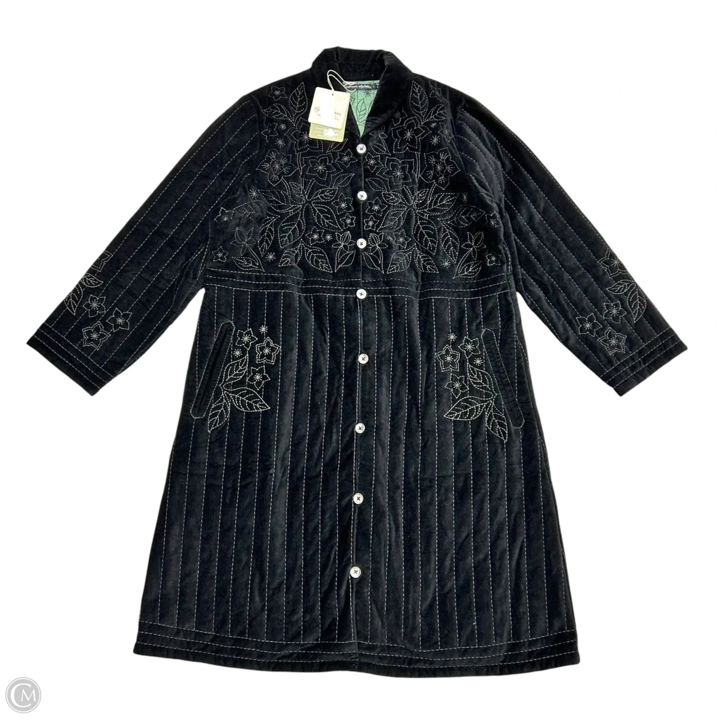 Coat Peacoat By Gudrun Sjoden In Black, Size: L