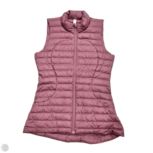 Vest Puffer & Quilted By Lululemon In Mauve, Size: S