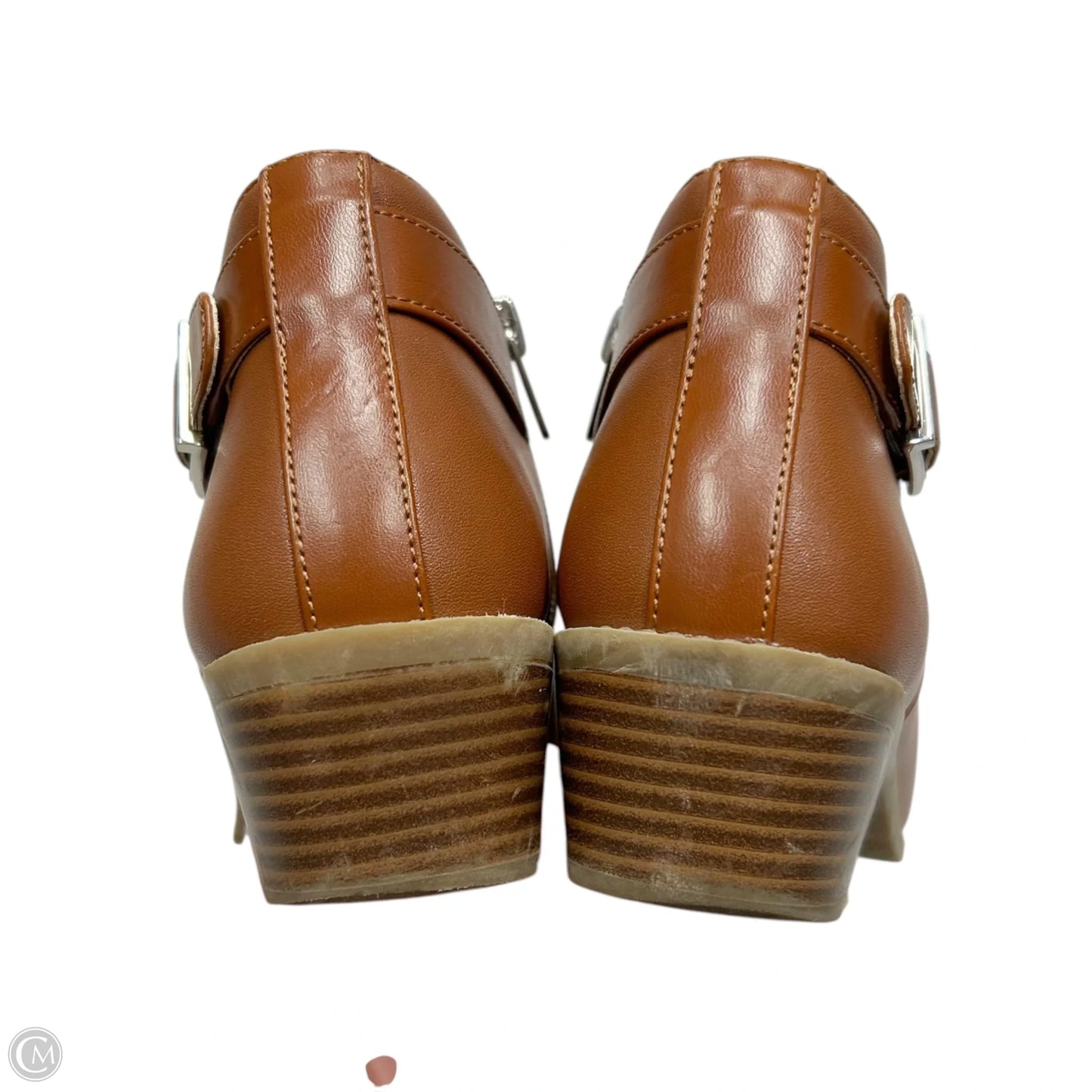 Boots Ankle Heels By Vionic In Tan, Size: 8