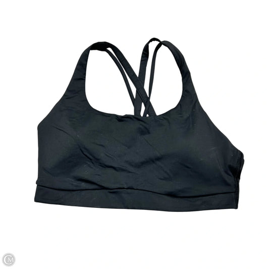 Athletic Bra By Lululemon In Black, Size: M