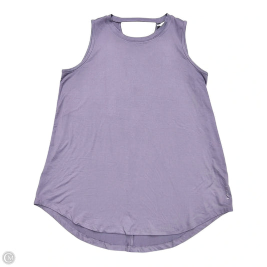 Athletic Tank Top By Livi Active In Purple, Size: L