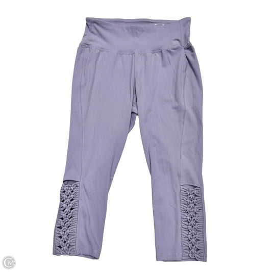 Athletic Leggings By Livi Active In Purple, Size: Xl