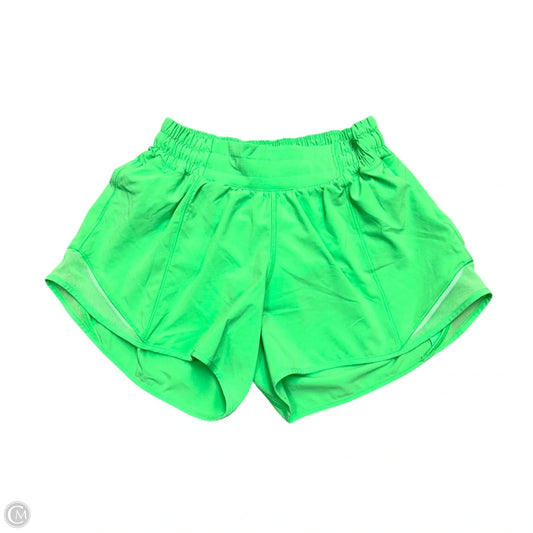 Athletic Shorts By Lululemon In Green, Size: S