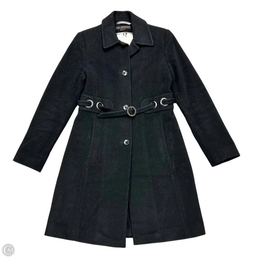 Coat Peacoat By Via Spiga In Black, Size: S