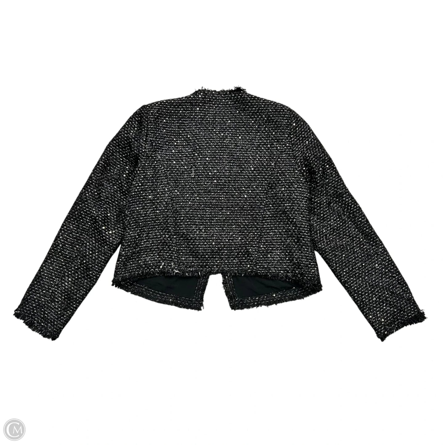 Blazer By Elie Tahari In Black & Gold, Size: M