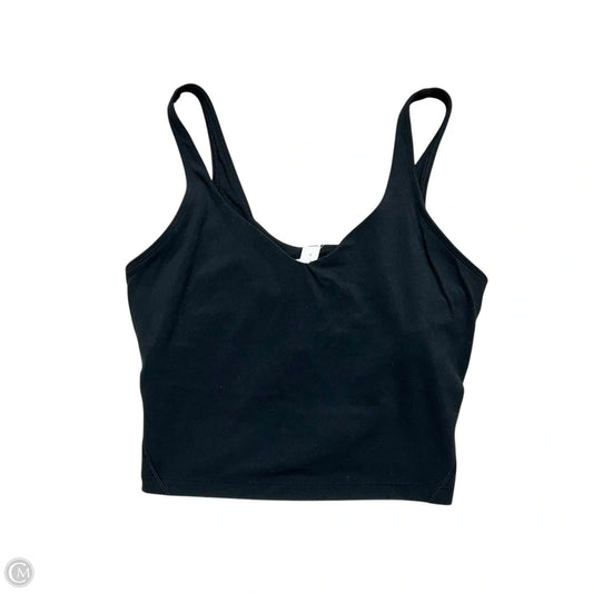 Athletic Tank Top By Lululemon In Black, Size: S