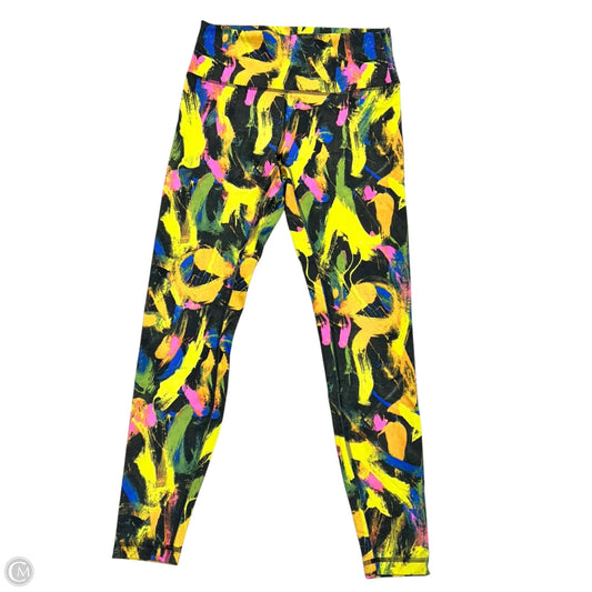 Athletic Leggings By Lululemon In Rainbow Print, Size: M