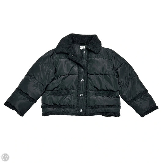 Jacket Puffer & Quilted By Future Collective In Black, Size: L