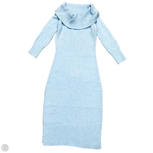 Dress Sweater By Daily Practice By Anthropologie In Blue, Size: Mp