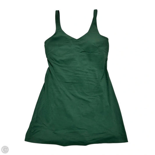 Athletic Dress By Lululemon In Green, Size: M