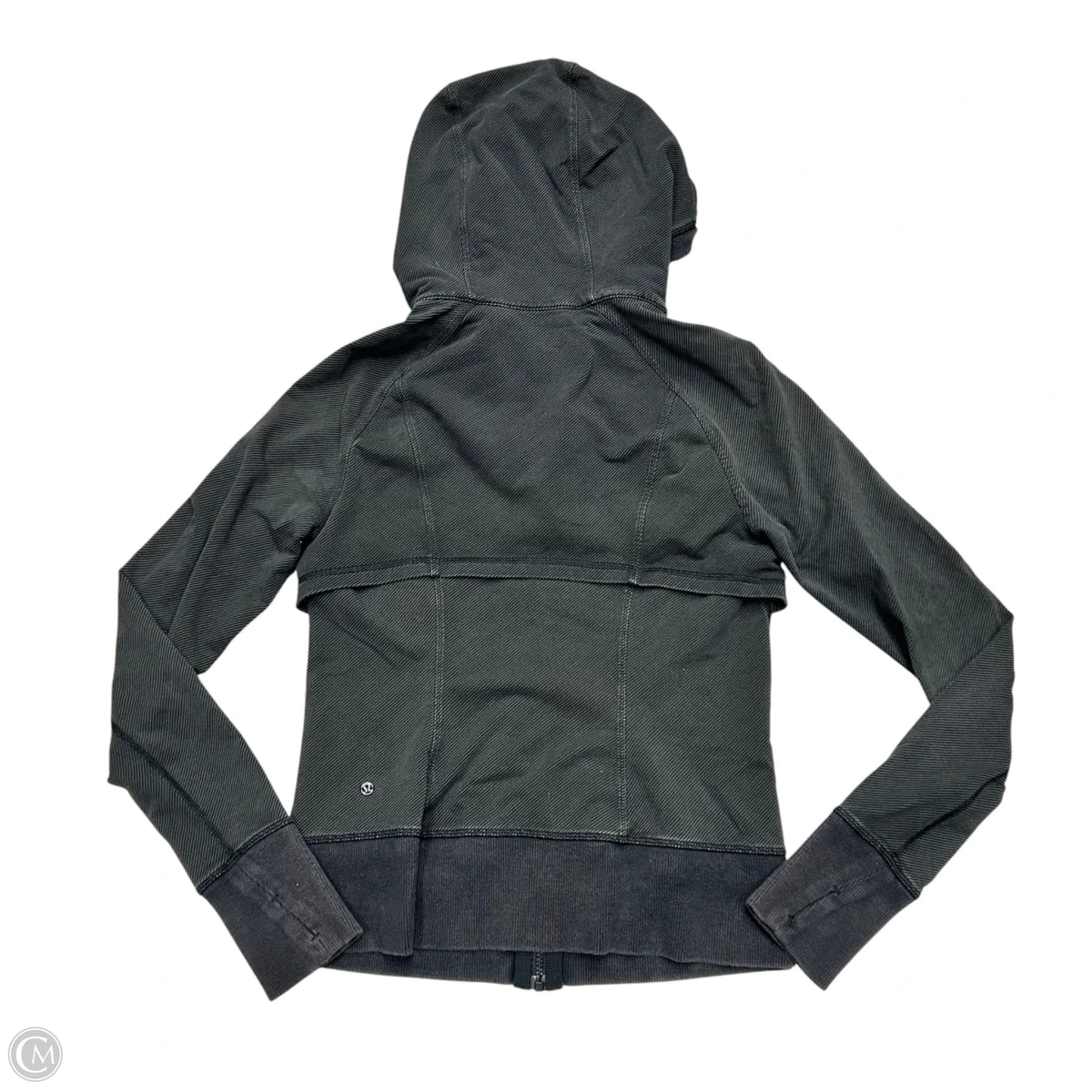Athletic Jacket By Lululemon In Grey, Size: M