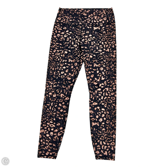 Athletic Leggings By Varley In Black & Brown, Size: M