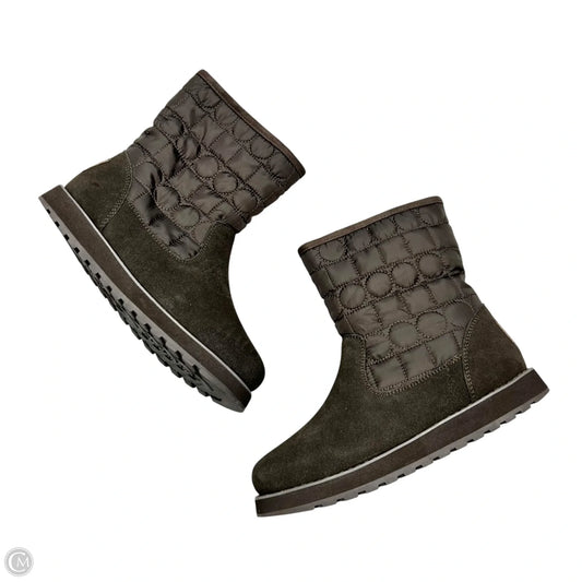 Boots Ankle Flats By Skechers In Brown, Size: 6