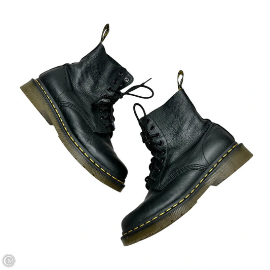 Boots Combat By Dr Martens In Black, Size: 8