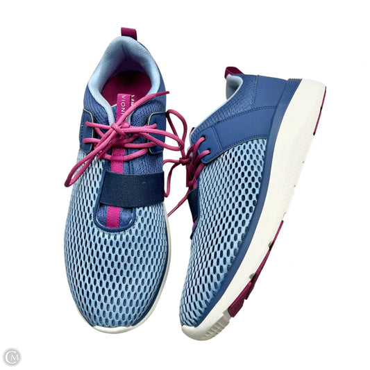 Shoes Athletic By Vionic In Blue & Pink, Size: 11