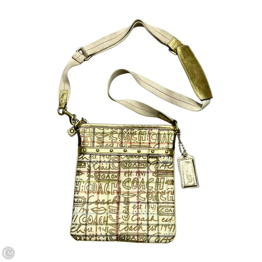 Crossbody Designer By Coach, Size: Small