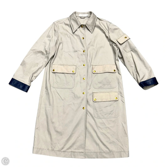Coat Designer By Tory Burch In Tan, Size: M