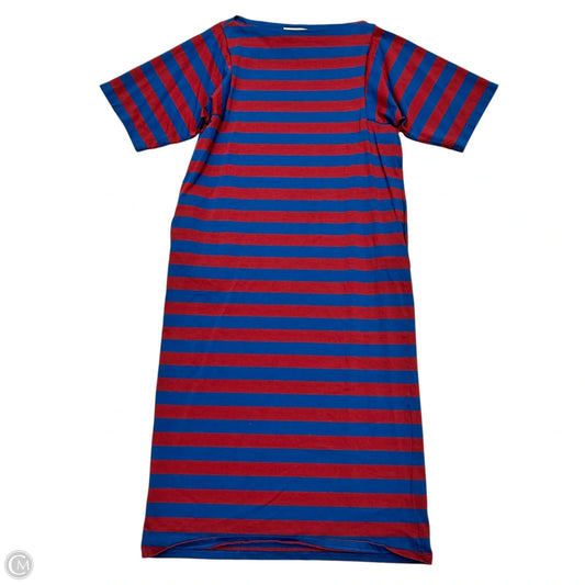 Dress Designer By Tory Burch In Blue & Red, Size: Xl