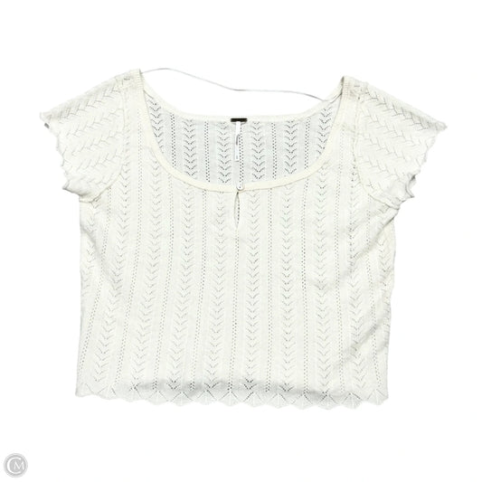 Sweater Cashmere By Free People In Cream, Size: L