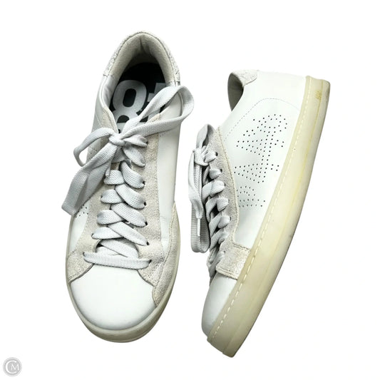 Shoes Sneakers By P448 In Cream, Size: 7.5