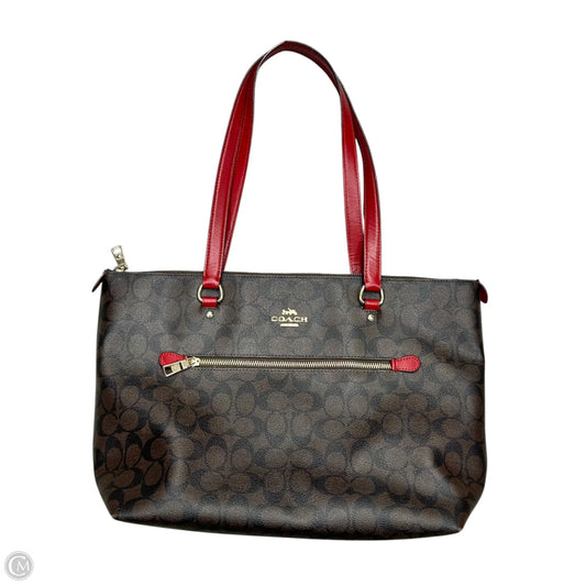 Handbag Designer By Coach, Size: Medium