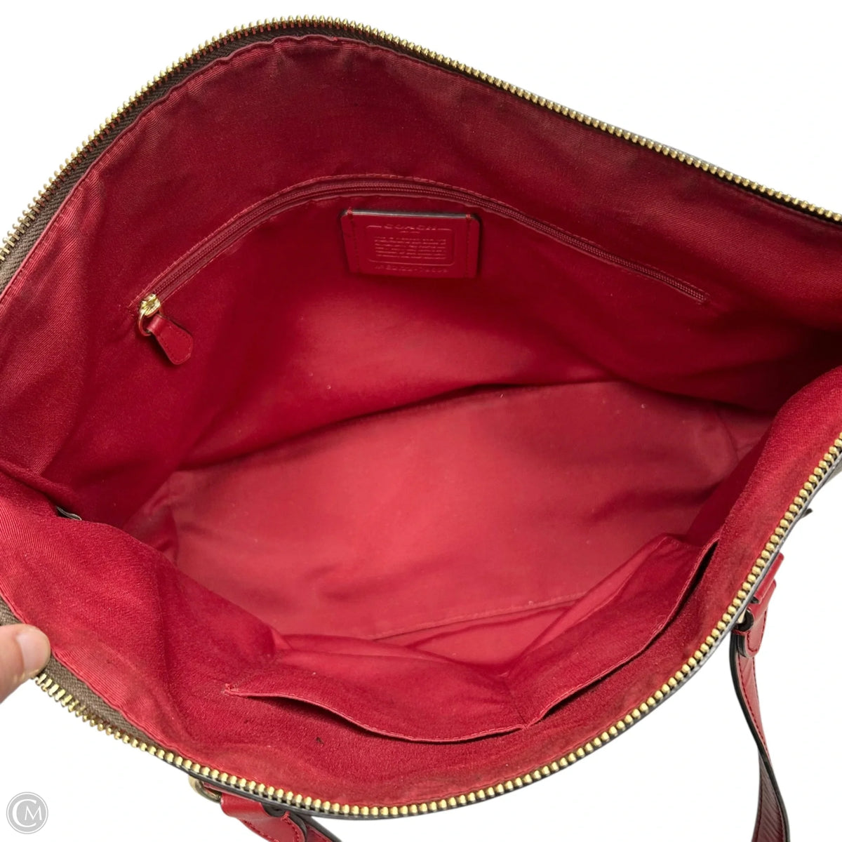 Handbag Designer By Coach, Size: Medium
