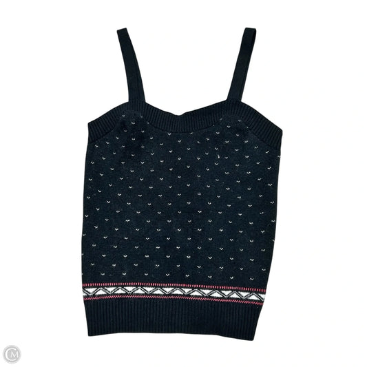 Top Sleeveless By Anthropologie In Black, Size: Xs