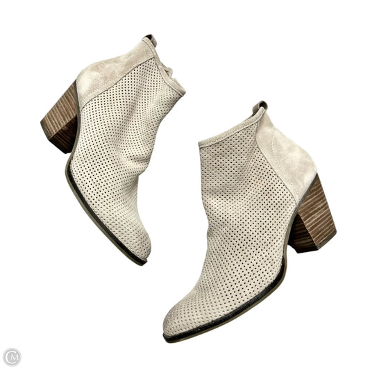 Boots Ankle Heels By Dolce Vita In Taupe, Size: 10