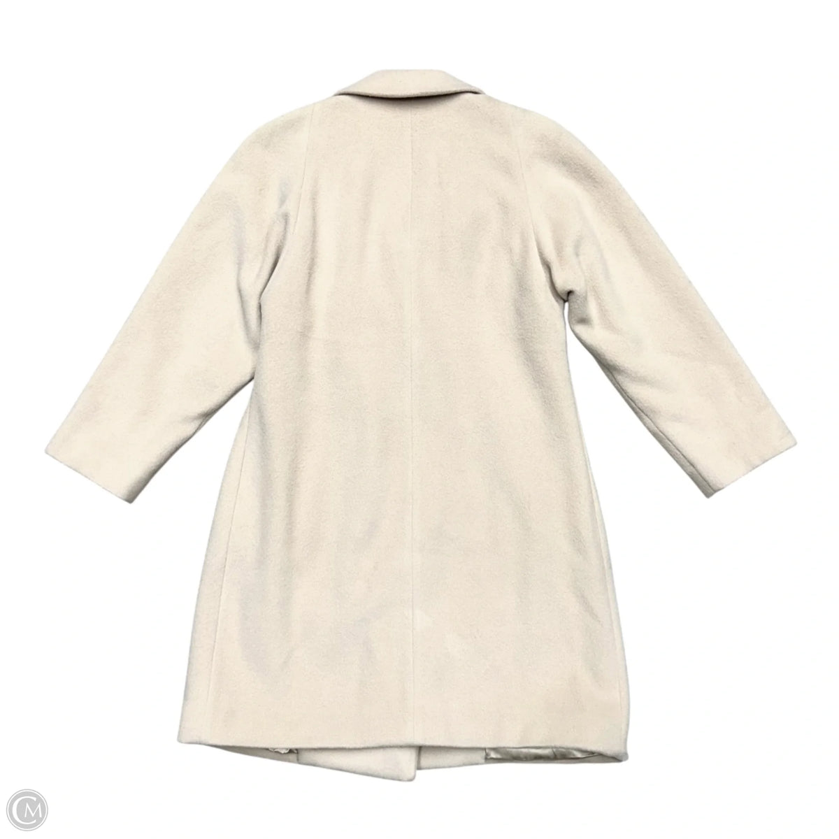 Coat Designer By Neiman Marcus In Cream, Size: S