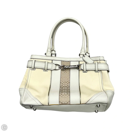 Handbag Designer By Coach, Size: Small