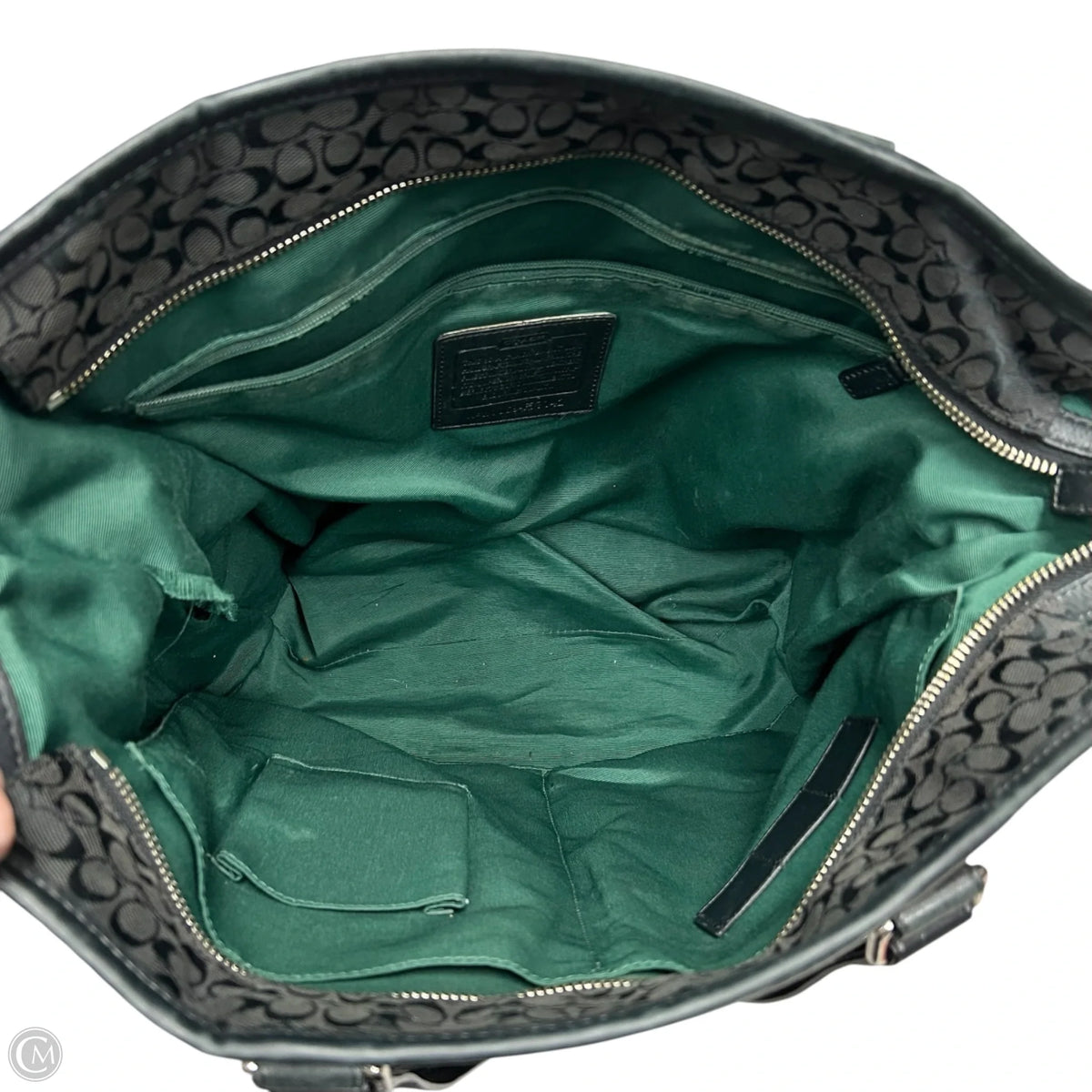 Tote Designer By Coach, Size: Large