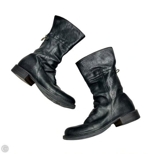 Boots Mid-calf Flats By Fiorente + Baker In Black, Size: 7