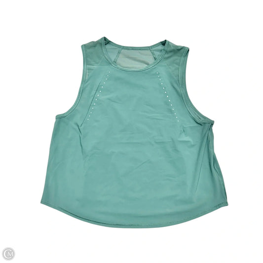 Athletic Tank Top By Lululemon In Teal, Size: S