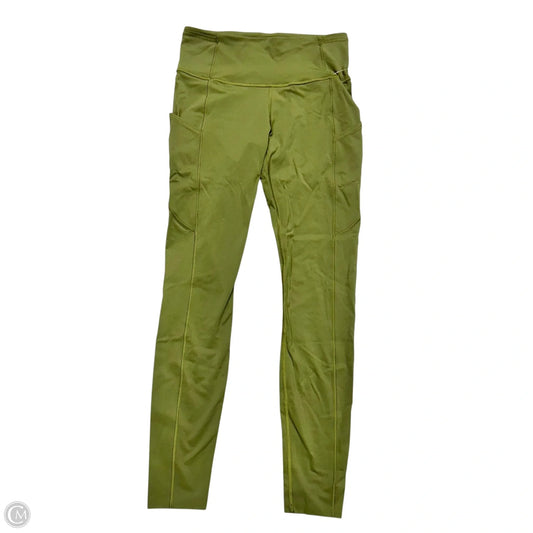 Athletic Leggings By Lululemon In Green, Size: S