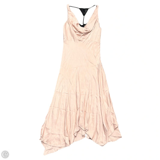 Dress Party Long By Anthropologie In Pink, Size: Xl