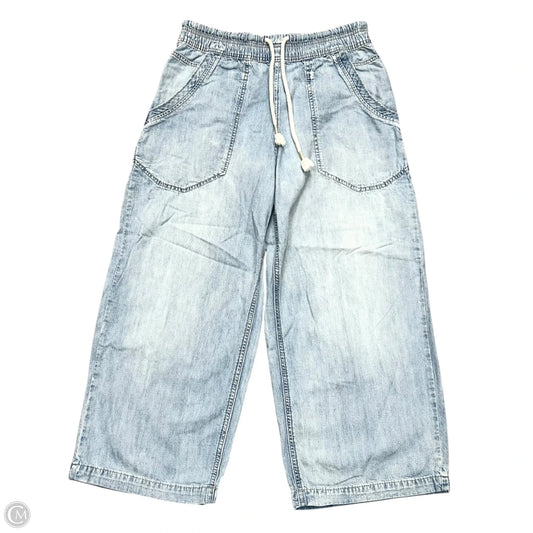 Jeans Wide Leg By We The Free In Blue Denim, Size: S