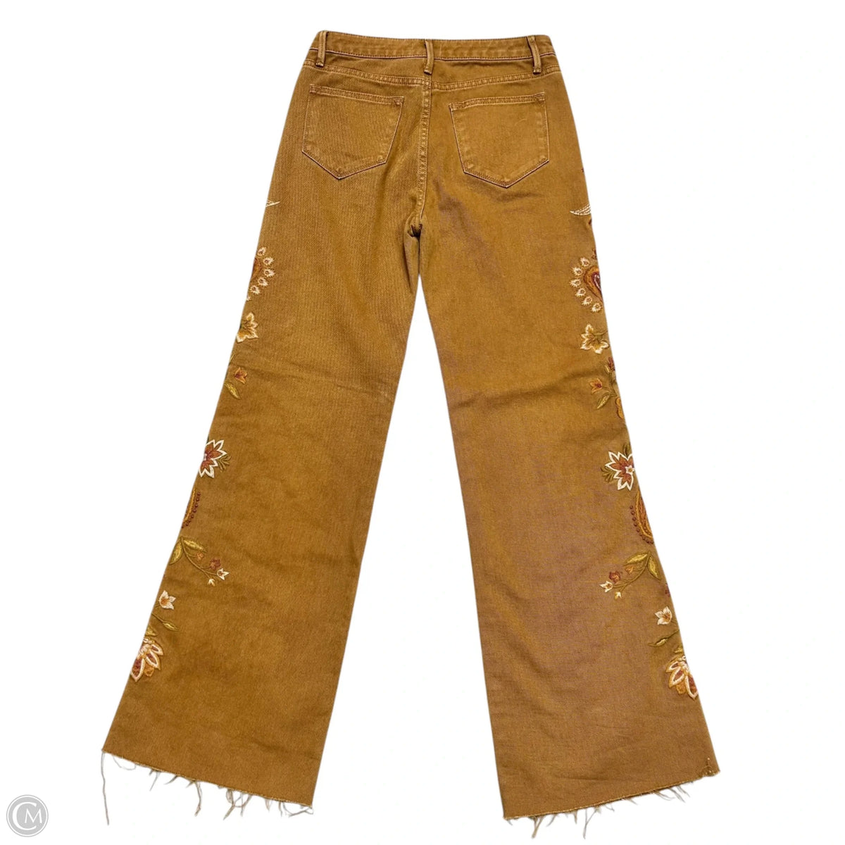 Jeans Flared By Driftwood In Tan, Size: 2