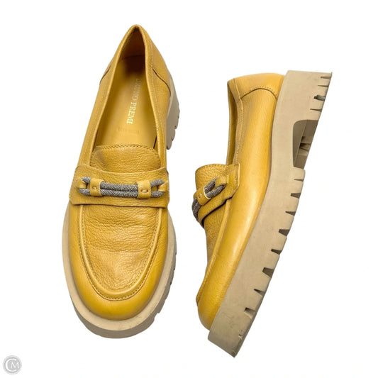 Shoes Flats By Bruno Premi In Yellow, Size: 8