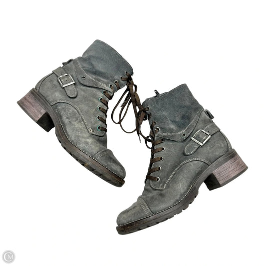 Boots Combat By Taos In Grey, Size: 7.5