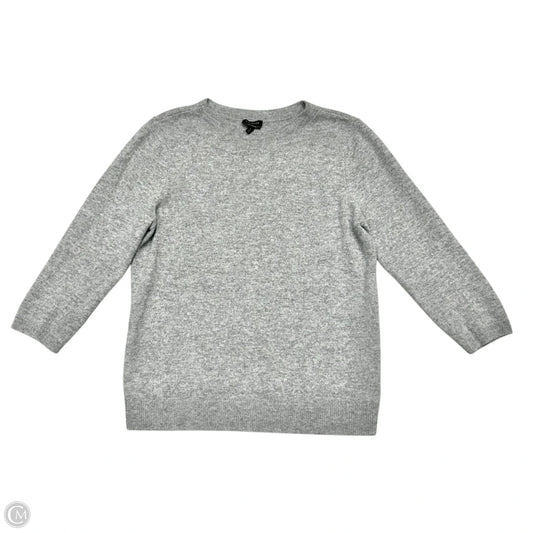 Sweater Cashmere By Talbots In Grey, Size: L