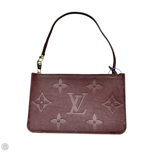 Wristlet Luxury Designer By Louis Vuitton, Size: Medium