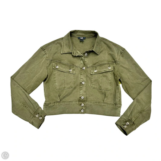 Jacket Denim By Paige In Green, Size: L