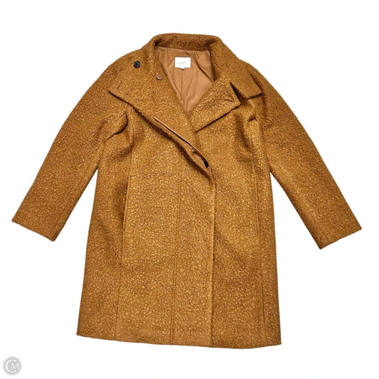 Coat Peacoat By Loft In Tan, Size: M