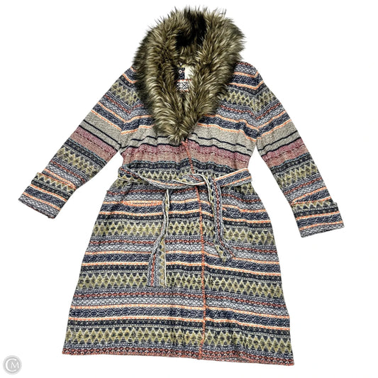Sweater Cardigan By Angel Of The North In Multi-colored, Size: Xl