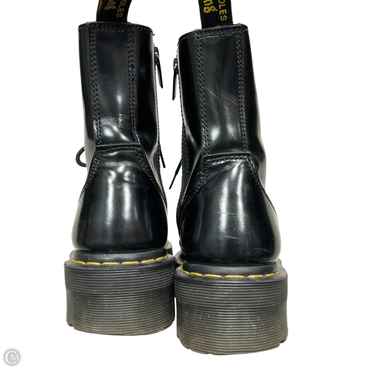 Boots Combat By Dr Martens In Black, Size: 9