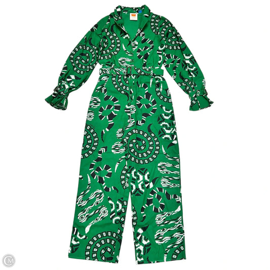 Jumpsuit By Farm Rio In Black & Green, Size: Xs