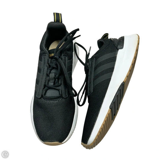 Shoes Athletic By Adidas In Black & White, Size: 8