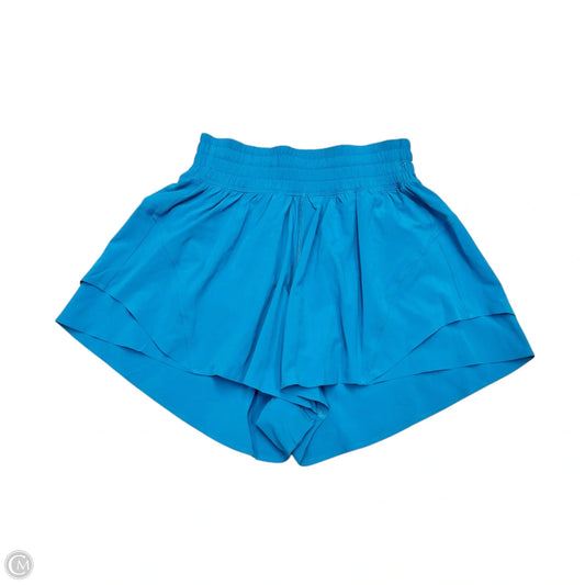 Athletic Shorts By Lululemon In Blue, Size: Xxs